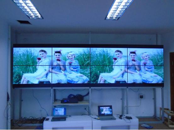 Department of LCD splicing screen plan: xinjiang autonomous region department of 2 * 4 LCD splicing system