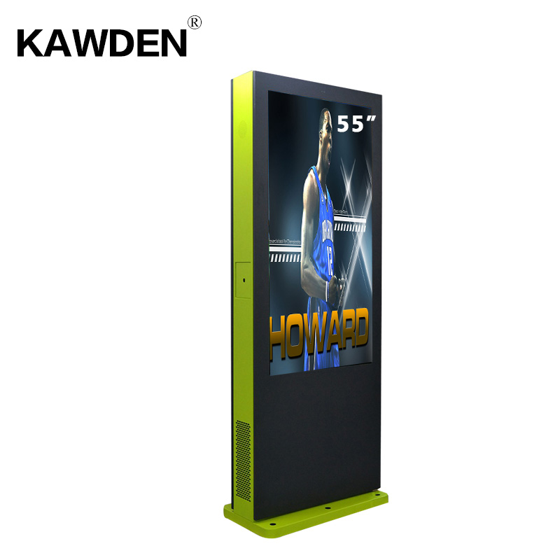 55inch KAWDEN stand-floor air-conditioner system vertical screen kiosk