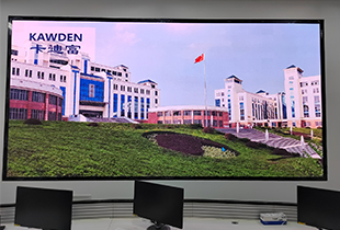 杭州市滨江区某机电职业技术学院项目P1.25LED显示屏成功展示